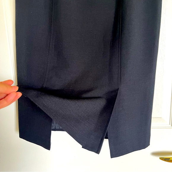 💠3/$10 KASPER Navy Pencil Skirt - Picture 3 of 5